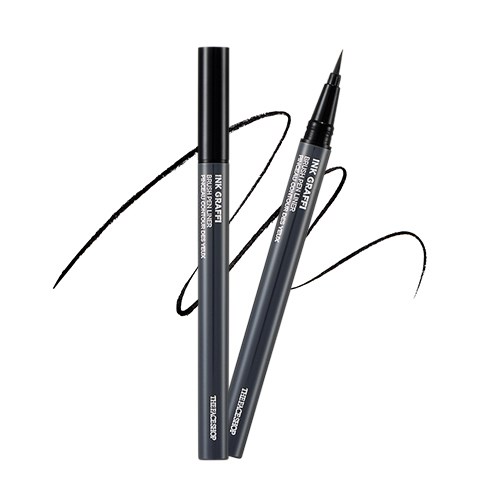 Bút Lông Kẻ Viền Mắt Thefaceshop FMGT Ink Graffi Brush Pen Eye Liner