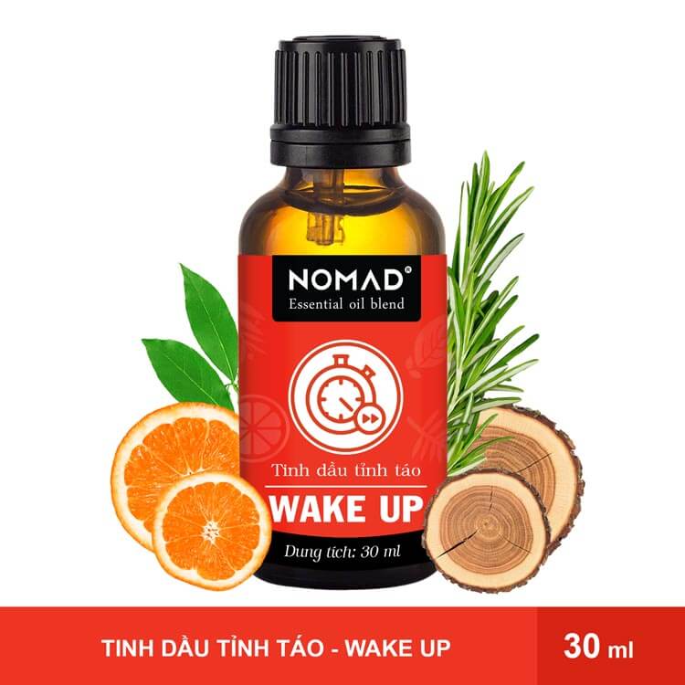 Tinh Dầu Tỉnh Táo Nomad Essential Oil Blend - Wake Up