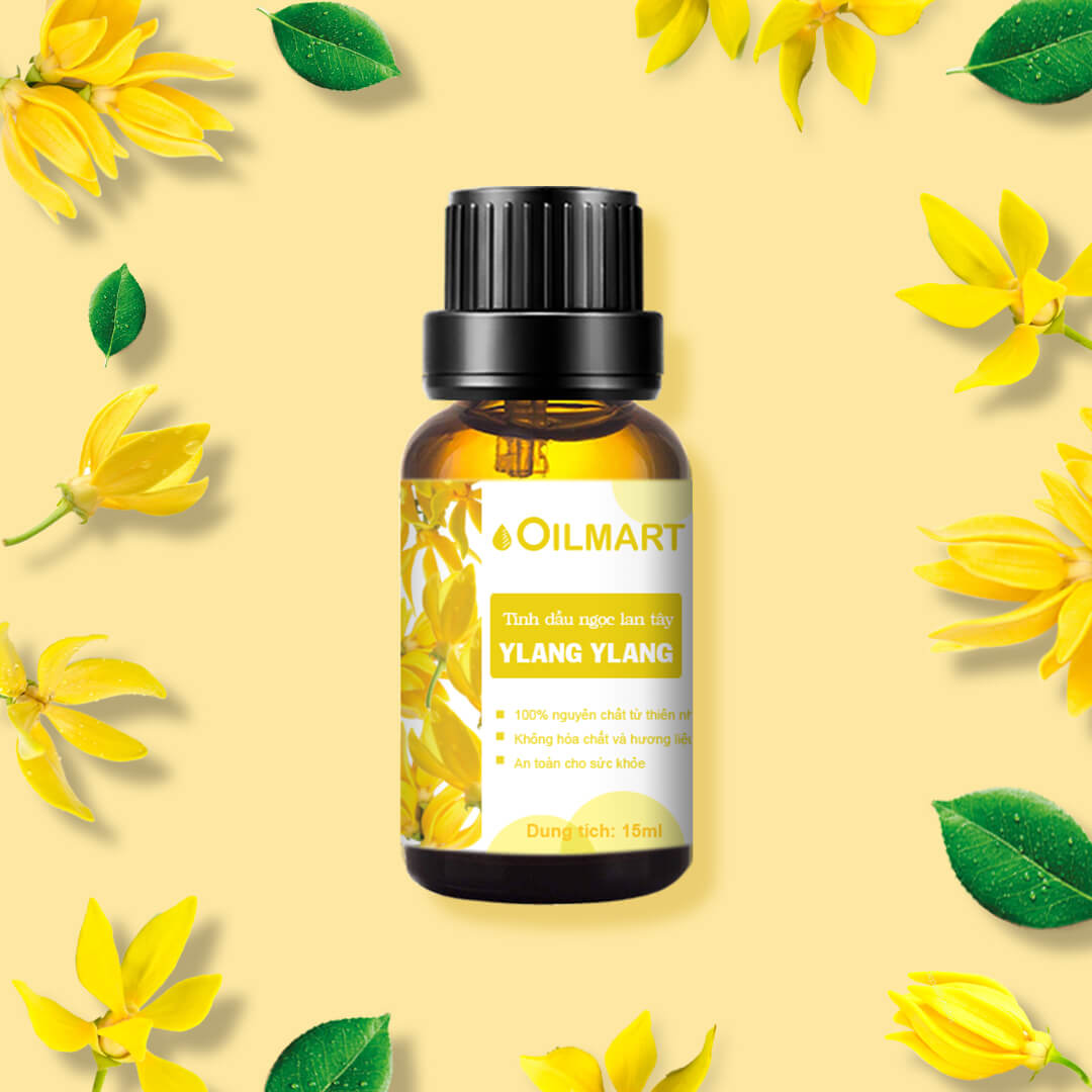 Tinh Dầu Thiên Nhiên Ngọc Lan Tây Oilmart Ylang Ylang Essential Oil