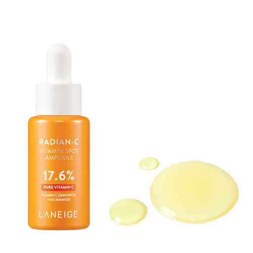 Tinh Chất Huyết Thanh Vitamin C Nguyên Chất Dưỡng Sáng Da LANEIGE Radian C Vitamin Spot Ampoule 10g