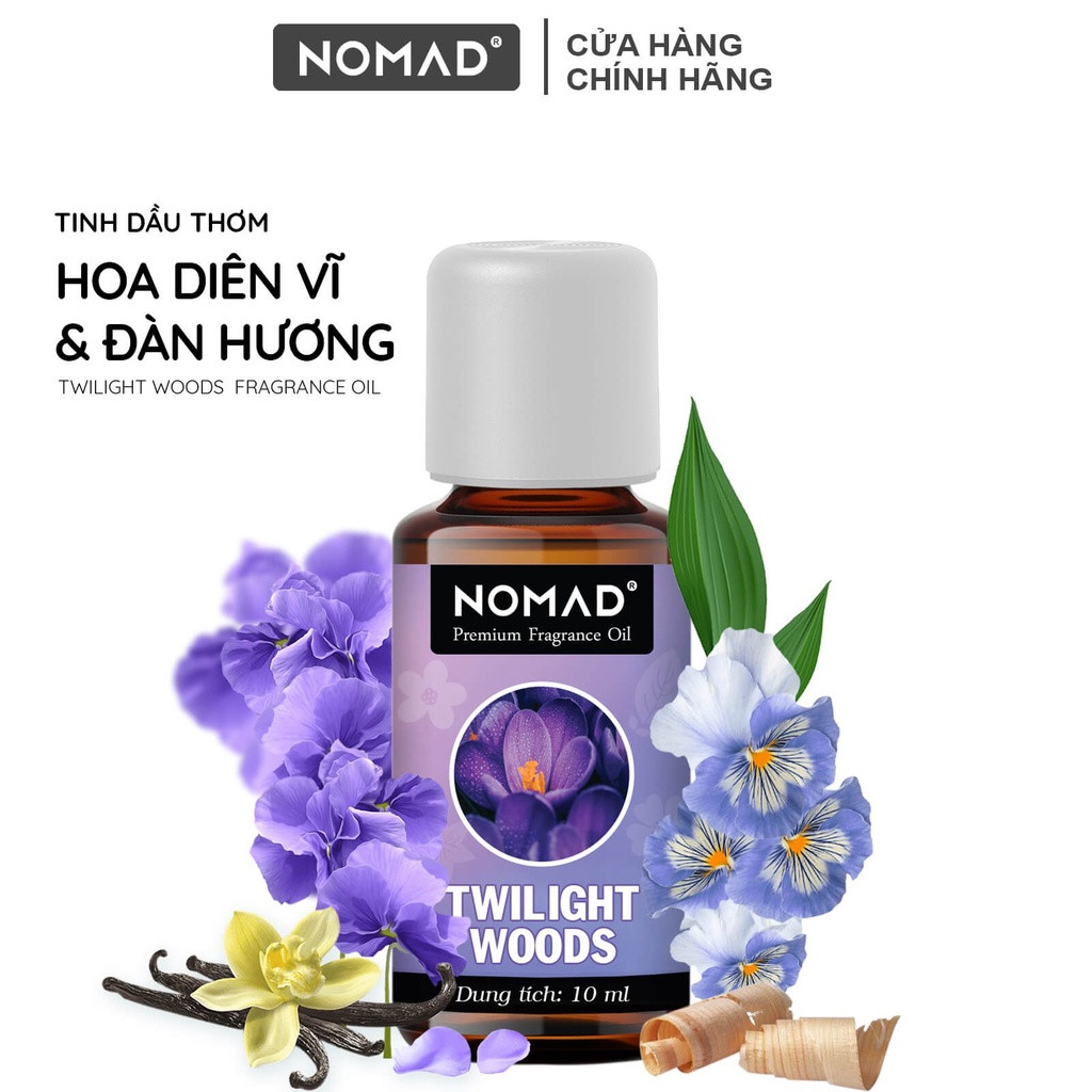 Tinh Dầu Thơm Nomad Premium Fragrance Oil - Twlight Woods