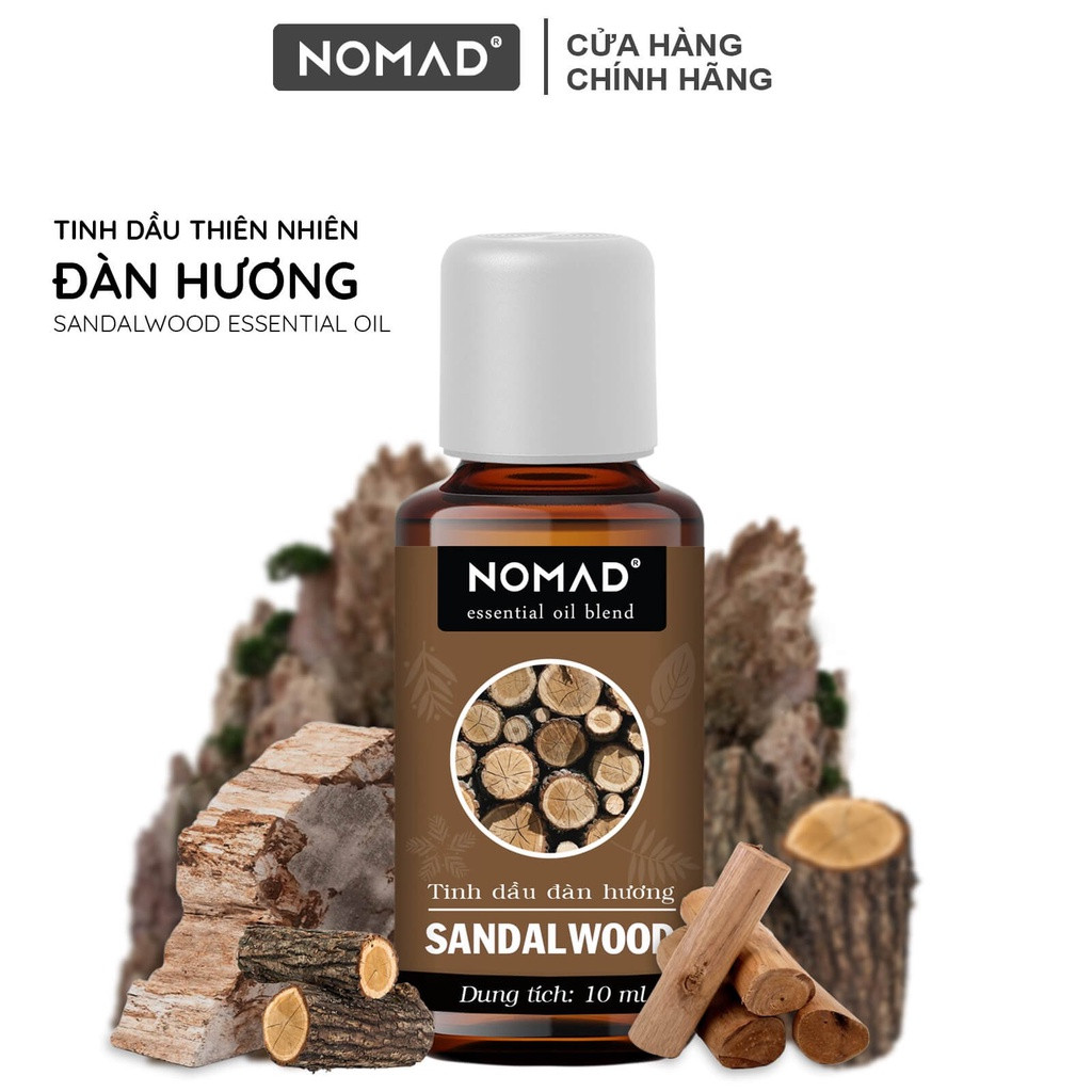 Tinh Dầu Thiên Nhiên Đàn Hương Nomad Sandalwood Essential Oil