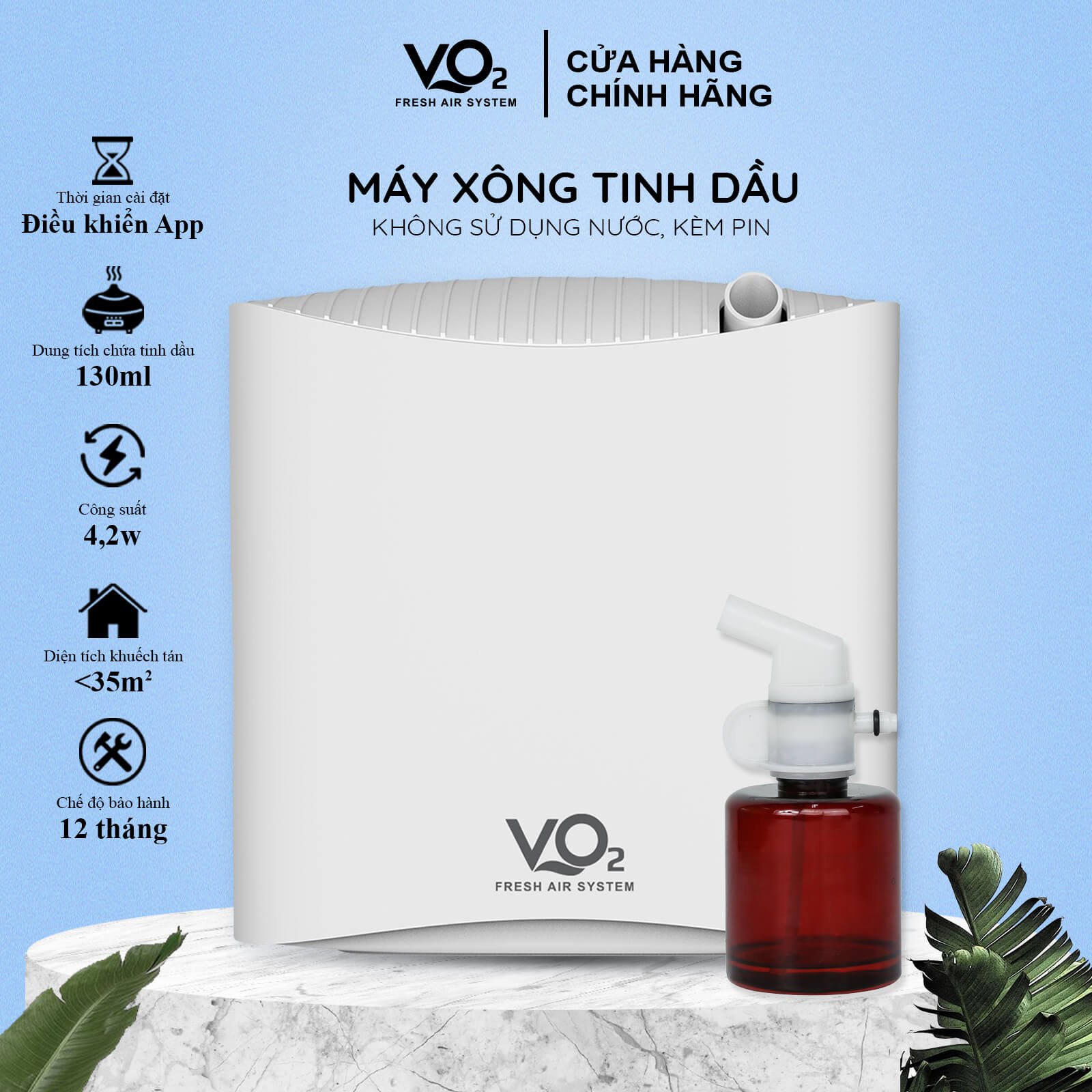 may-xong-tinh-dau-chuyen-dung-cho-gia-dinh-vo2-smart-home-aroma-diffuser-kem-pin