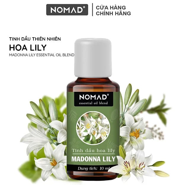 Tinh Dầu Thiên Nhiên Hoa Lily Nomad Essential Oil Blend - Madonna Lily