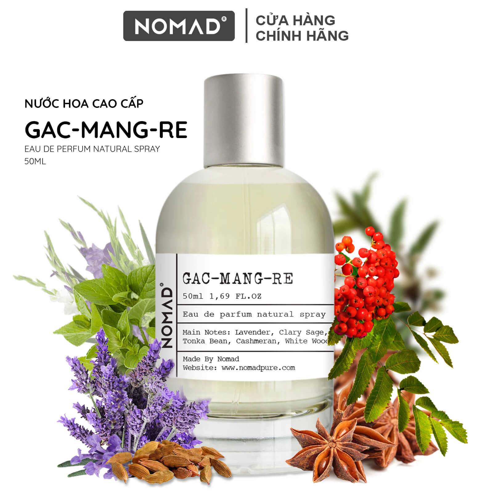 Nước Hoa Cao Cấp Nomad Gac-Mang-Re Eau De Parfum