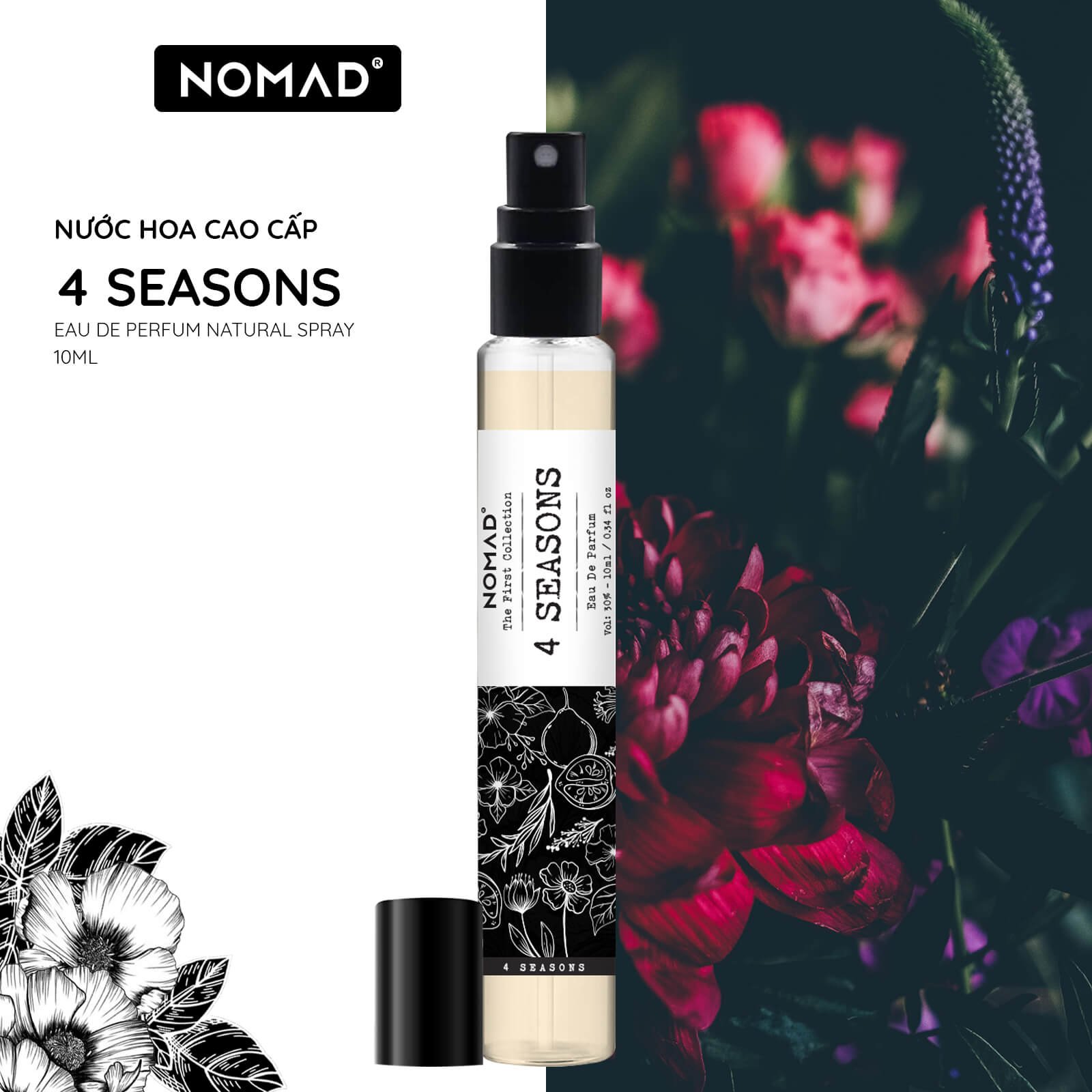 Nước Hoa Cao Cấp Nomad 4 Seasons Eau De Parfum