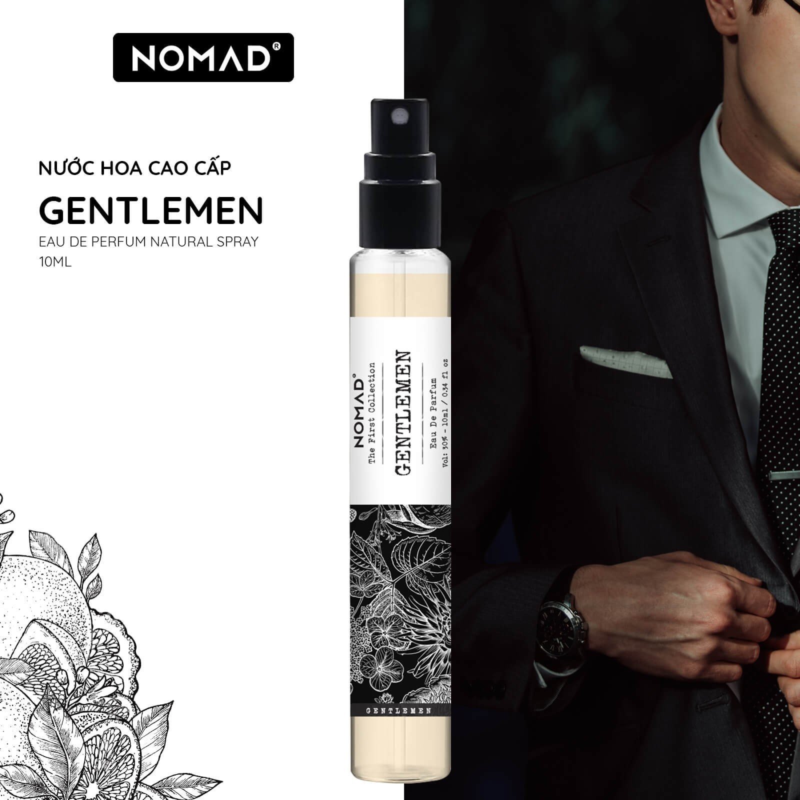 Nước Hoa Cao Cấp Nomad Gentlenmen Eau De Parfum