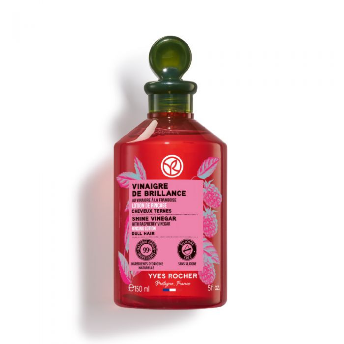 giam-xa-toc-bong-muot-yves-rocher-shine-rinsing-raspberry-vinegar-lotion-bottle-150ml