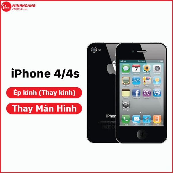 Ép kính, thay kính, thay màn hình iPhone 4/4s tại Hải Phòng