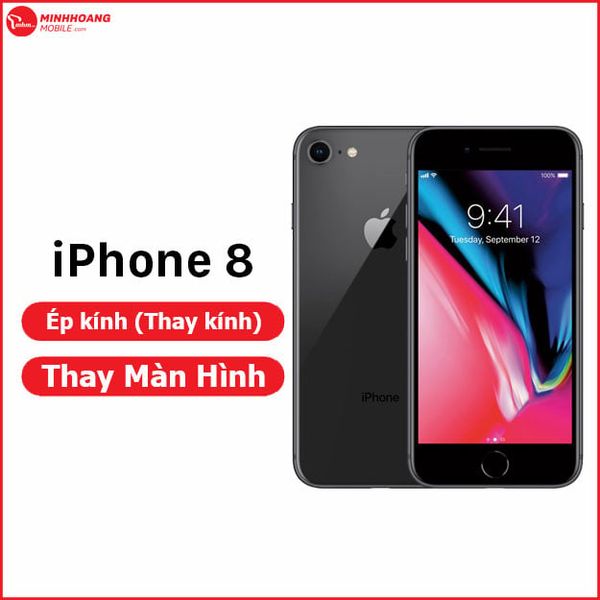 Ép kính, thay kính, thay màn hình iPhone 8 tại Hải Phòng