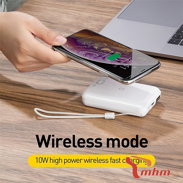 Sạc dự phòng không dây Baseus mini 10.000 mAh