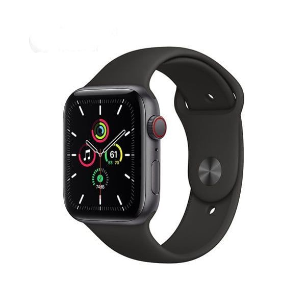 Apple Watch SE Viền Nhôm - Dây Cao Su GPS - Phân Phối Chính Hãng