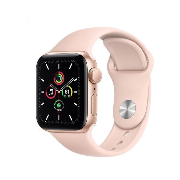 Apple Watch SE Viền Nhôm - Dây Cao Su GPS - Phân Phối Chính Hãng