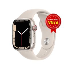 Apple Watch Series 7 45mm (GPS) Viền nhôm dây cao su - Chính hãng VN/A