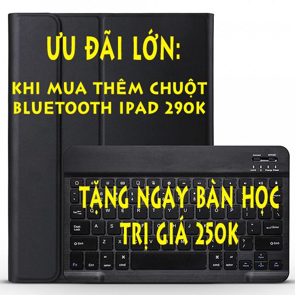 bao da bàn phím ipad 9.7 10.2 10.5