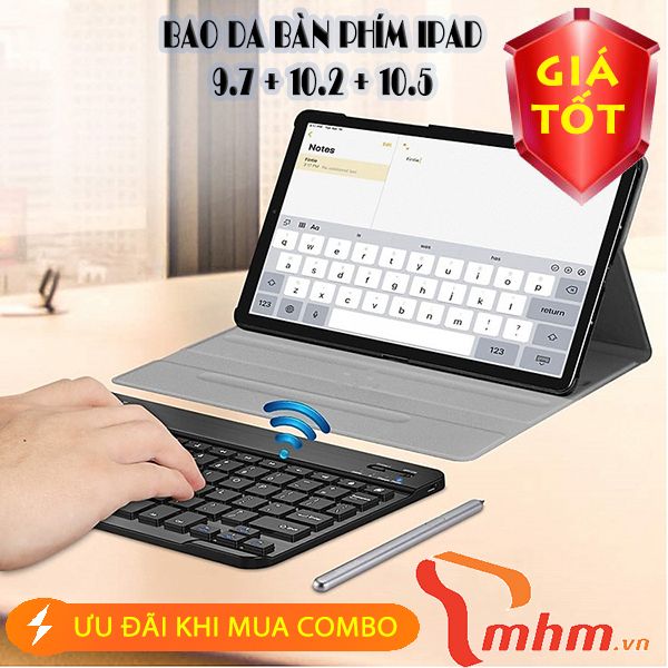 bao da bàn phím ipad 9.7 10.2 10.5