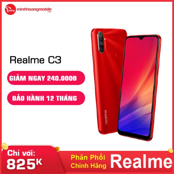 Realme C3 - Phân Phối Chính Thức