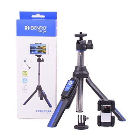 Gậy Selfie Chụp Hình Tự Sướng Tích Hợp Tripod Benro MK10 Hỗ Trợ Bluetooth 3.0