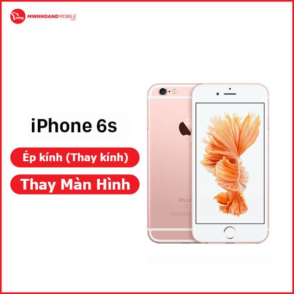 Ép kính, thay kính, thay màn hình iPhone 6s tại Hải Phòng