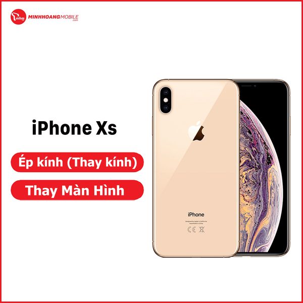 Ép kính, thay kính, thay màn hình iPhone Xs tại Hải Phòng