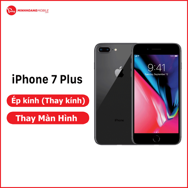 Ép kính, thay kính, thay màn hình iPhone 7 Plus tại Hải Phòng