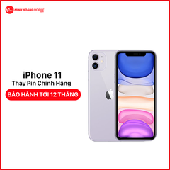 Thay pin iPhone 11 chính hãng, chất lượng cao.