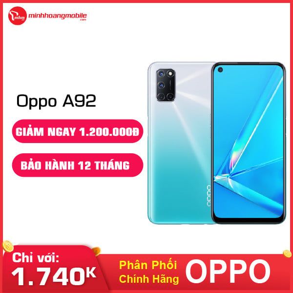 OPPO A92 - Phân Phối Chính Hãng