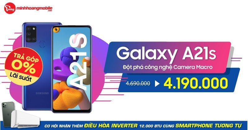 Samsung Galaxy A21s - Phân Phối Chính Hãng