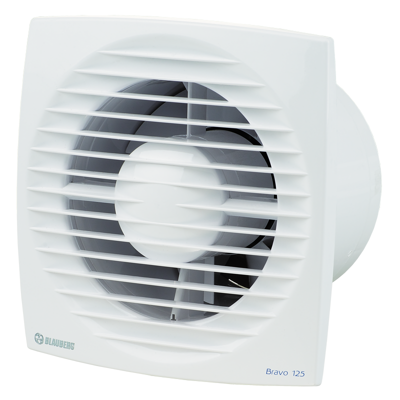 Quạt Hút Blauberg 125ST – Dây Kéo và Relay Timer Tiện Lợi