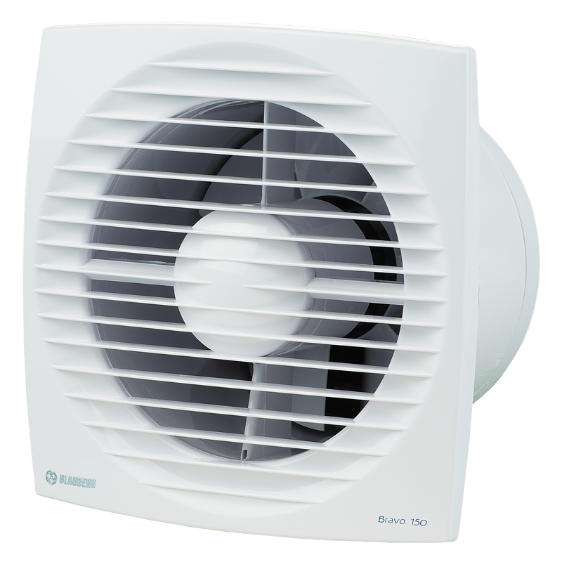 Quạt hút gắn tường BLAUBERG mỏng có cảm biến chuyển động - Bravo 150