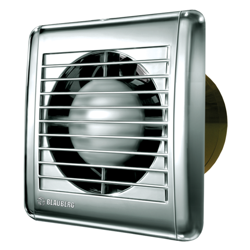 Quạt hút gắn tường BLAUBERG độ ồn thấp- Aero Chrome 125
