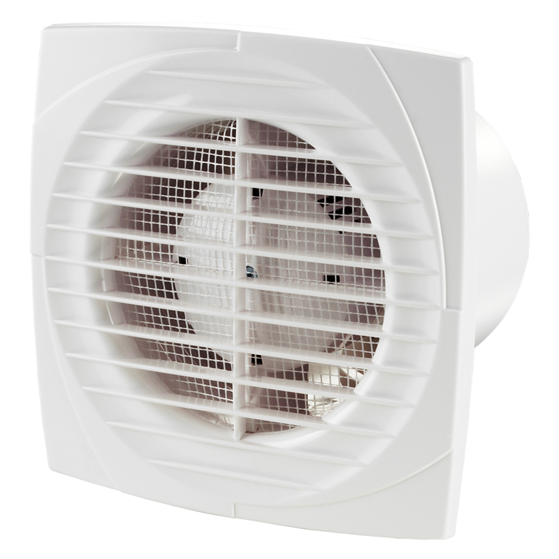 Quạt Hút Blauberg Line 125T – Thiết Kế Sọc Dài, Delay Timer Tiết Kiệm Điện!