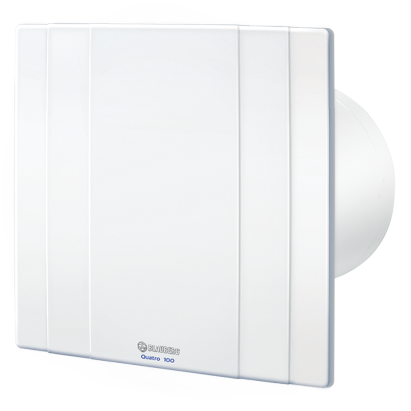 Quạt Hút Blauberg Quatro 100ST – Có Timer & Công Tắc Dây Kéo