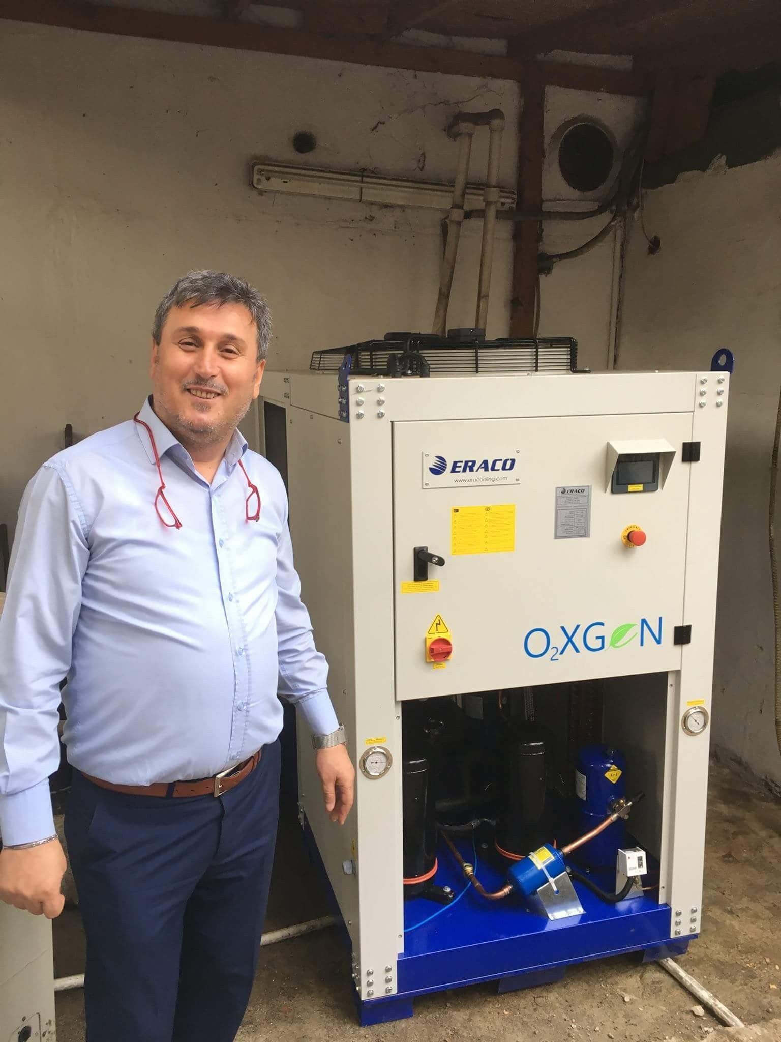 WATER CHILLER ERACO LTA-P181 (GIẢI NHIỆT GIÓ MINI)