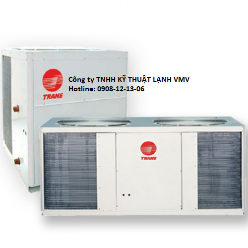 Chiller TRANE - máy làm lạnh nước mini giải nhiệt gió hãng Trane - CGAT175 - 19.5HP