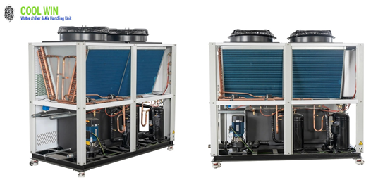 Water chiller Air Cooled - Máy làm lạnh nước giải nhiệt gió. Model:CWL- AUC - 033