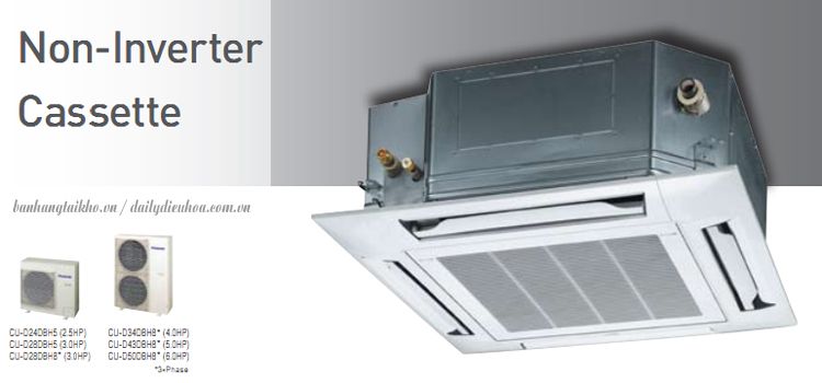 MÁY LẠNH PANASONIC CASSETTE (ÂM TRẦN) CU/CS - PC18DB4H