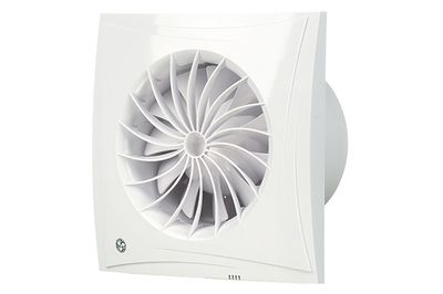 Quạt Hút Blauberg Sileo 150T Gắn Tường, Trần Có Timer