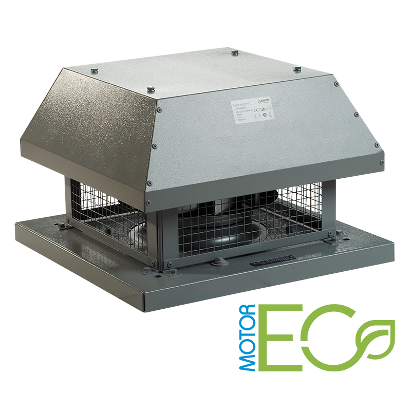 Quạt hút đặt mái blauberg LY TÂM TOWER - H EC 355