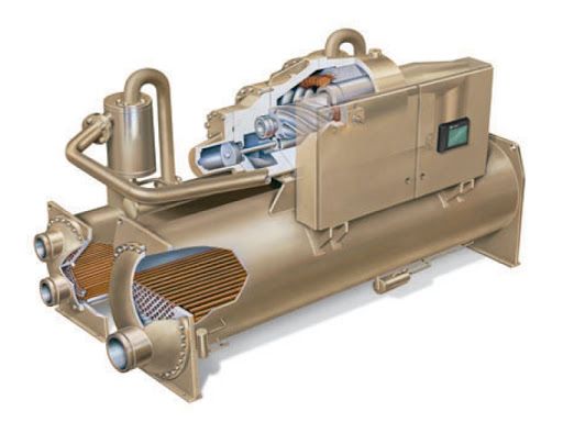 CHILLER GIẢI NHIỆT NƯỚC HITACHI RCU-WHYZ40 (R22)