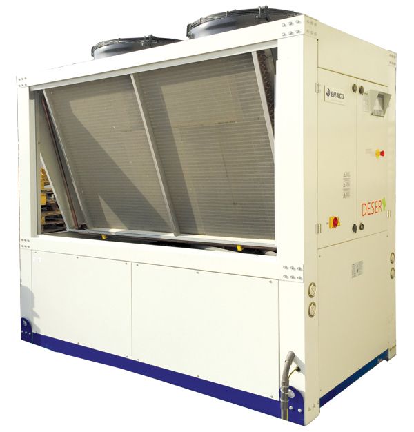 Water chiller cho ngành nhựa - máy làm lạnh nước cho ngành nhựa - chiller ERACO model: DCA - P 721-26HP