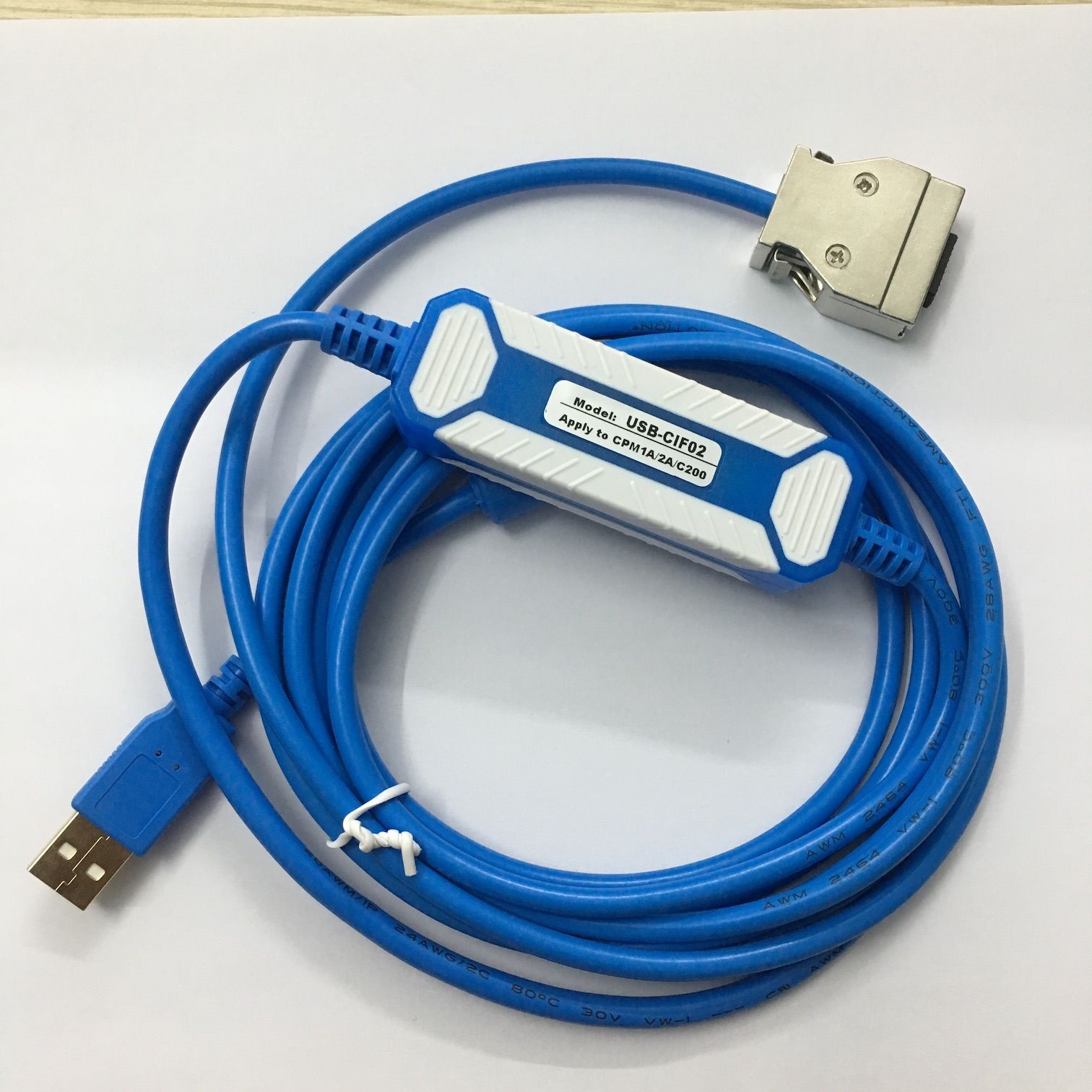 Cáp lập trình PLC OMRON USB-CIF02 CPM1A/2A/CQM1/C200HS