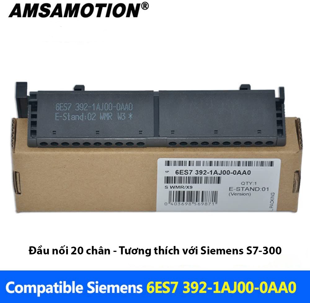 Cầu nối mặt trước 20 chân 6ES7392-1AJ00-0AA0 kết nối mặt trước các mô-đun tín hiệu trong hệ thống PLC S7-300