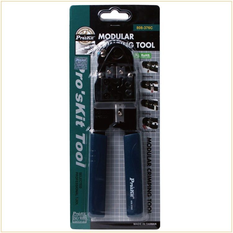 Kềm bấm mạng Pro'skit 808-376C (CAT5/6)