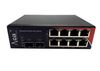 Switch Công Nghiệp 8x10/100/1000M POE + 2xSFP GE Slot IES3208P-SFP