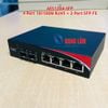 Bộ chuyển đổi quang điện 4x10/100M RJ45 + 2 Slots SFP FE, AES1204-SFP