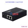 AOM-3102: 2 Port 10/100/1000M RJ45 + 1 Port FX GE Media Converter