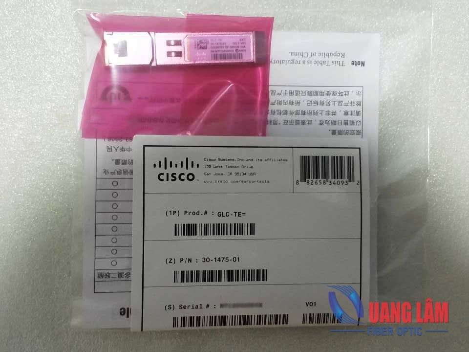 Module cáp đồng RJ45 GLC-TE - Cisco SFP GLC Module