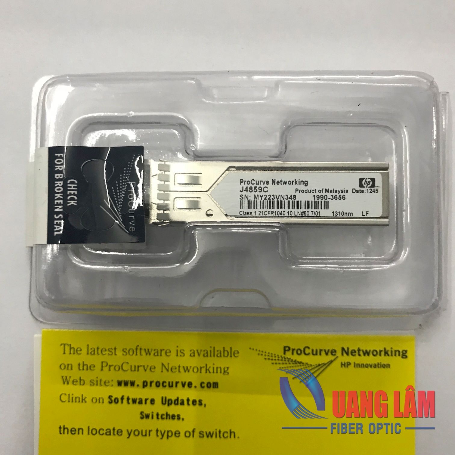 Module quang SFP Gigabit LX-LC HP J4859C X121