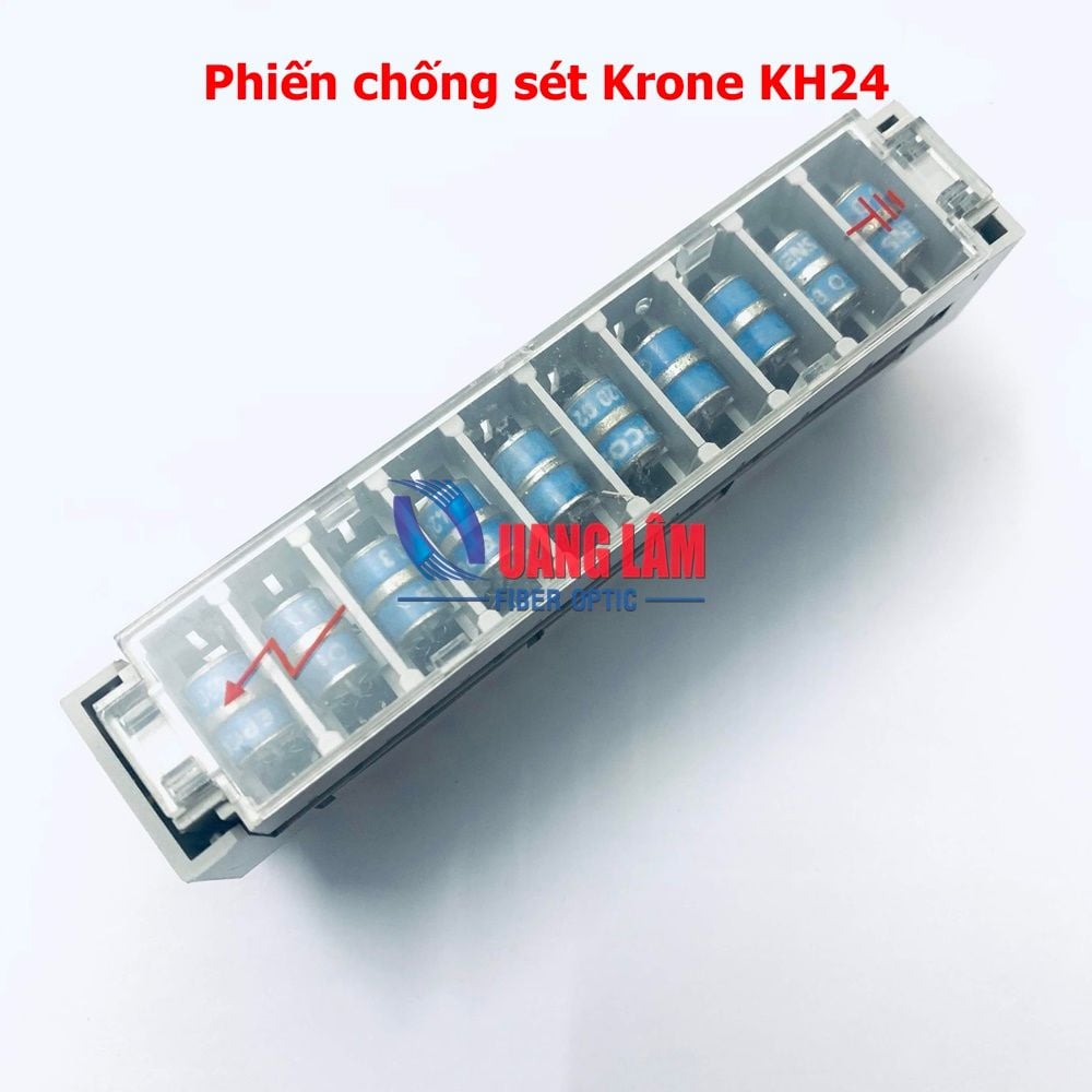 Phiến chống sét Krone KH24 (PHIẾN CHỐNG SÉT CHO 10 ĐƯỜNG ĐIỆN THOẠI)